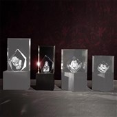 Lichtzuil voor 3D Foto Ysberg - light
